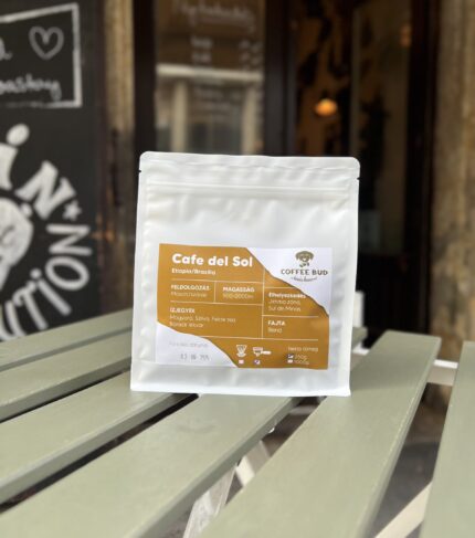 Cafe del Sol Etióp Brazil blend világos pörkölésű szemes kávé