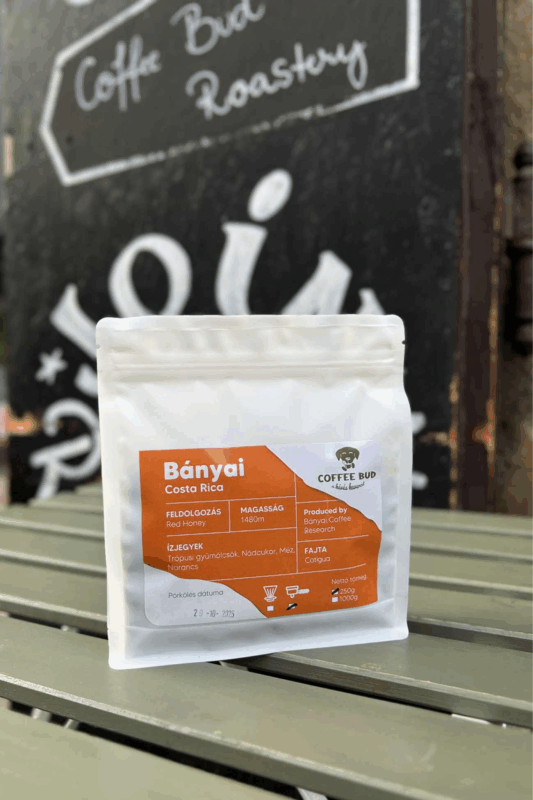 Bányai világos pörkölésű szemes kávé