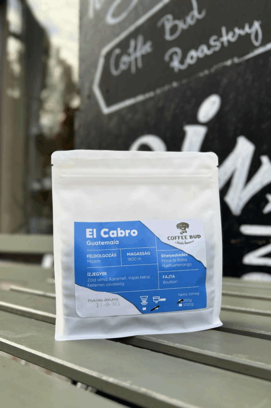 El Cabro világos pörkölésű szemes kávé