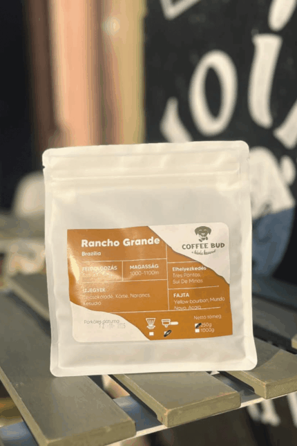 A Brazil világos pörkölésű szemes kávé