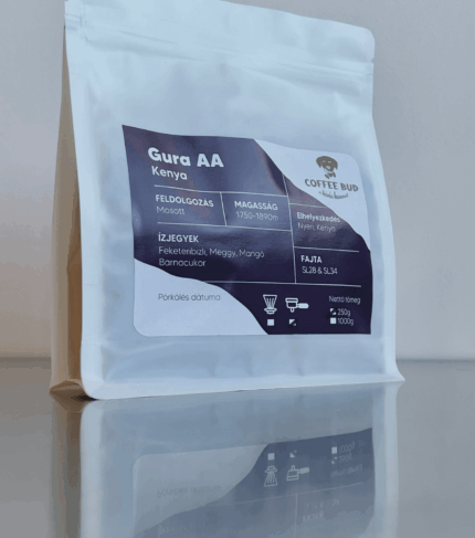 Guraa mosott kenyai világos pörkölésű arabica kávé