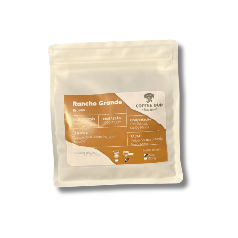 Rancho grande világos pörkölésű szemes kávé